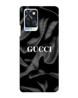 Чохол для Infinix Note 10 Pro з картинкою «Gucci — шовкові хвилі»