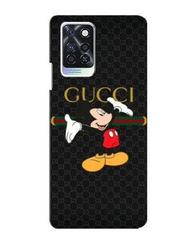 Чохол для Infinix Note 10 Pro з картинкою «Міккі Маус Gucci»