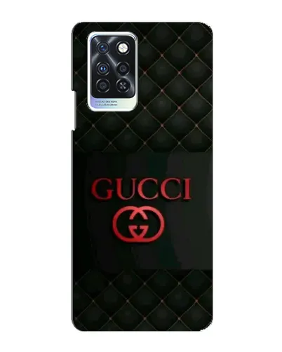 Чохол для Infinix Note 10 Pro з картинкою «Gucci — стьобаний чорний»