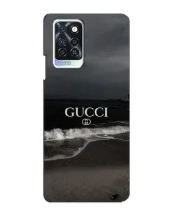 Чохол для Infinix Note 10 Pro з картинкою «Gucci — морський прибій»
