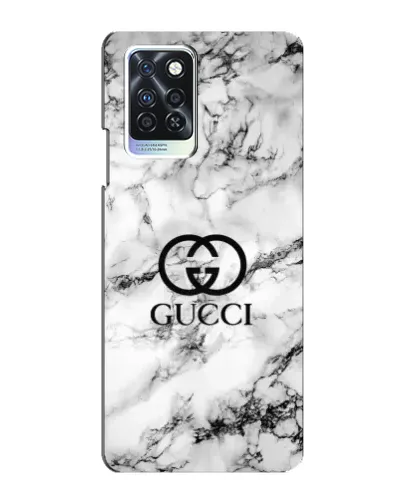 Чохол для Infinix Note 10 Pro з картинкою «Gucci — мармуровий шик»