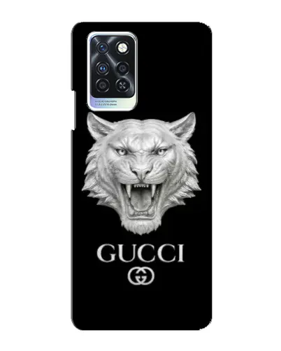 Чехол для Infinix Note 10 Pro с картинкой «Gucci — серебряный лев» Чехол для Infinix Note 10 Pro с картинкой «Gucci — серебряный лев»