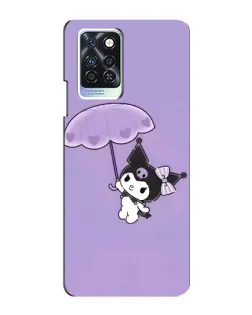 Чохол для Infinix Note 10 Pro з картинкою «Kuromi з парасолькою»