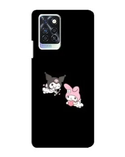 Чохол для Infinix Note 10 Pro з картинкою «My Melody та Kuromi»