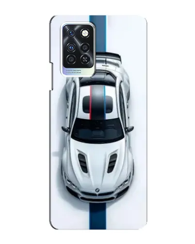 Чехол для Infinix Note 10 Pro с картинкой «Вид сверху — BMW M»