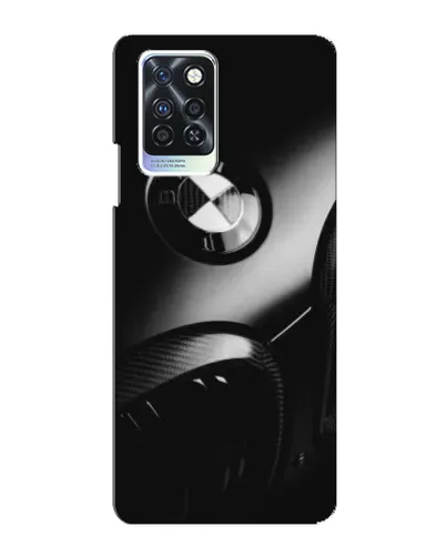 Чехол для Infinix Note 10 Pro с картинкой «Эмблема BMW — макро»