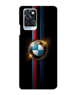 Чехол для Infinix Note 10 Pro с картинкой «BMW M-Power неон»