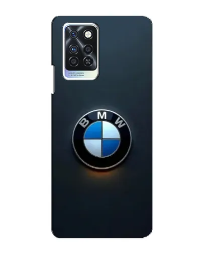 Чехол для Infinix Note 10 Pro с картинкой «Логотип BMW — минимализм»