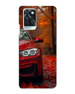 Чехол для Infinix Note 10 Pro с картинкой «Осенняя BMW M4»