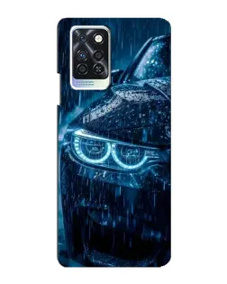 Чохол для Infinix Note 10 Pro з картинкою «BMW під дощем»