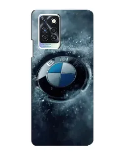 Чохол для Infinix Note 10 Pro з картинкою «Логотип BMW — лід»