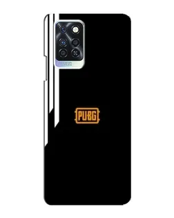 Чохол для Infinix Note 10 Pro з картинкою «PUBG — вертикальні лінії»