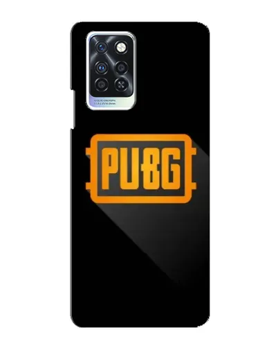 Чохол для Infinix Note 10 Pro з картинкою «PUBG — рамка лого»