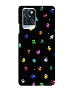 Чохол для Infinix Note 10 Pro з картинкою «Екіпаж Among Us»