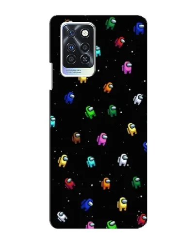 Чохол для Infinix Note 10 Pro з картинкою «Екіпаж Among Us»