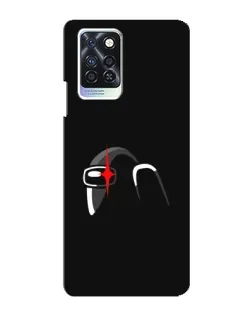 Чохол для Infinix Note 10 Pro з картинкою «Among Us шолом»