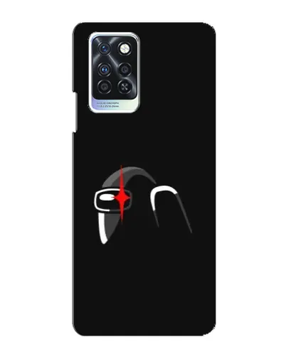 Чохол для Infinix Note 10 Pro з картинкою «Among Us шолом»