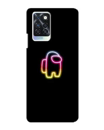 Чохол для Infinix Note 10 Pro з картинкою «Among Us градієнт»