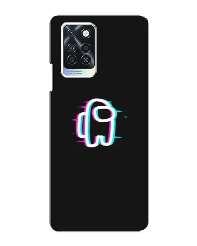 Чохол для Infinix Note 10 Pro з картинкою «Among Us неон»