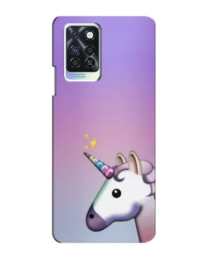 Чохол для Infinix Note 10 Pro з картинкою «Єдиноріг градієнт»