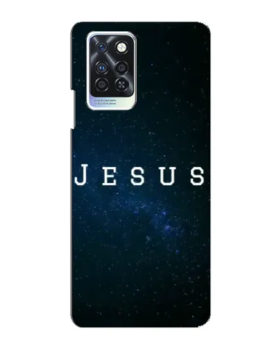 Чехол для Infinix Note 10 Pro с картинкой «Звездное небо Jesus»