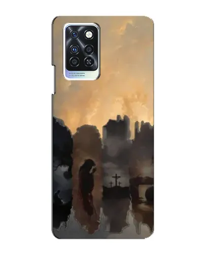 Чехол для Infinix Note 10 Pro с картинкой «Дорога к вере»