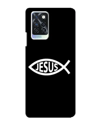 Чехол для Infinix Note 10 Pro с картинкой «Классический Jesus»
