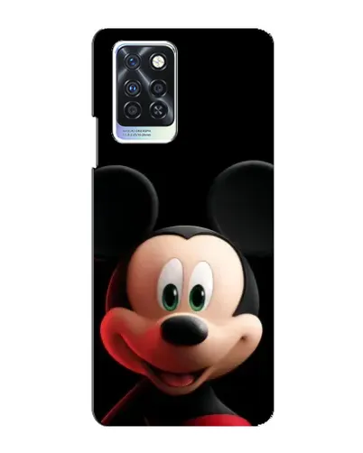 Чохол для Infinix Note 10 Pro з картинкою «Усміхнений Міккі Маус»