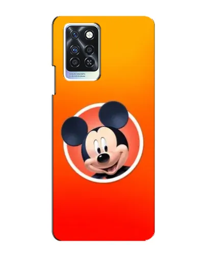 Чохол для Infinix Note 10 Pro з картинкою «Mickey в колі»