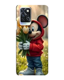 Чохол для Infinix Note 10 Pro з картинкою «Міккі з тюльпанами» Чохол для Infinix Note 10 Pro з картинкою «Міккі з тюльпанами»