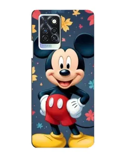 Чохол для Infinix Note 10 Pro з картинкою «Осінній Mickey Mouse»