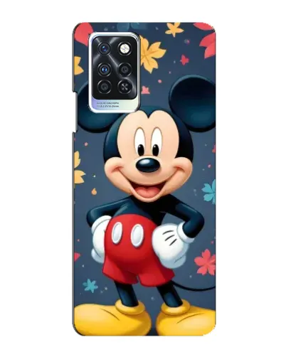Чохол для Infinix Note 10 Pro з картинкою «Осінній Mickey Mouse»