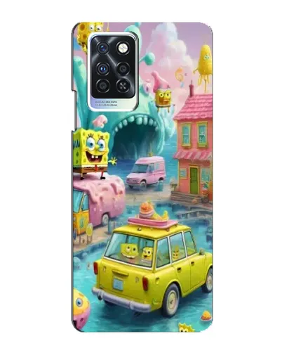 Чохол для Infinix Note 10 Pro з картинкою «Монстр-трак пригоди»