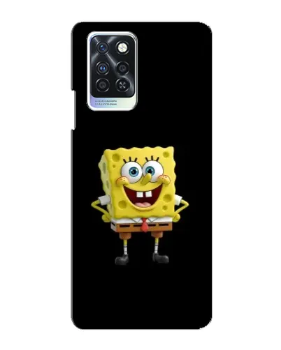 Чохол для Infinix Note 10 Pro з картинкою «Класичний Губка Боб»