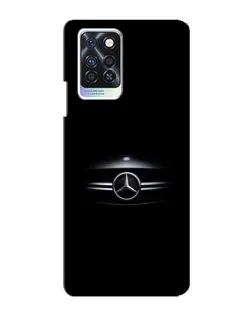 Чохол для Infinix Note 10 Pro з картинкою «Mercedes — абстрактні лінії»