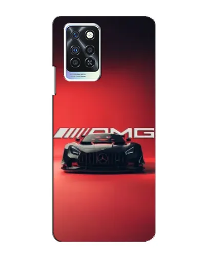 Чехол для Infinix Note 10 Pro с картинкой «Mercedes AMG — красная линия» Чехол для Infinix Note 10 Pro с картинкой «Mercedes AMG — красная линия»
