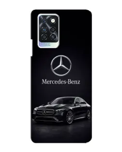Чехол для Infinix Note 10 Pro с картинкой «Mercedes — решетка радиатора»