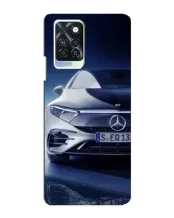 Чехол для Infinix Note 10 Pro с картинкой «Mercedes EQ — будущее»