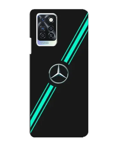 Чехол для Infinix Note 10 Pro с картинкой «Спортивные линии Mercedes» Чехол для Infinix Note 10 Pro с картинкой «Спортивные линии Mercedes»