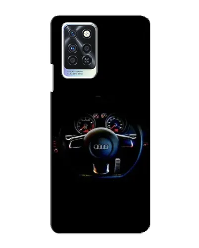 Чехол для Infinix Note 10 Pro с картинкой «Салон Audi — руль» Чехол для Infinix Note 10 Pro с картинкой «Салон Audi — руль»