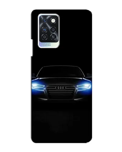 Чехол для Infinix Note 10 Pro с картинкой «Audi в неоне» Чехол для Infinix Note 10 Pro с картинкой «Audi в неоне»