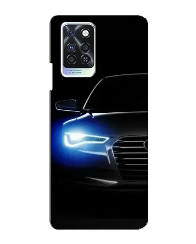 Чехол для Infinix Note 10 Pro с картинкой «Неоновый взгляд Audi» Чехол для Infinix Note 10 Pro с картинкой «Неоновый взгляд Audi»