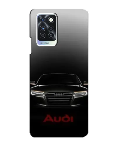 Чехол для Infinix Note 10 Pro с картинкой «Audi — градиентный контур» Чехол для Infinix Note 10 Pro с картинкой «Audi — градиентный контур»