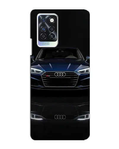 Чехол для Infinix Note 10 Pro с картинкой «Audi — ночное отражение» Чехол для Infinix Note 10 Pro с картинкой «Audi — ночное отражение»