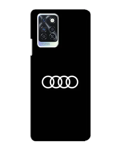 Чехол для Infinix Note 10 Pro с картинкой «Audi White Logo» Чехол для Infinix Note 10 Pro с картинкой «Audi White Logo»