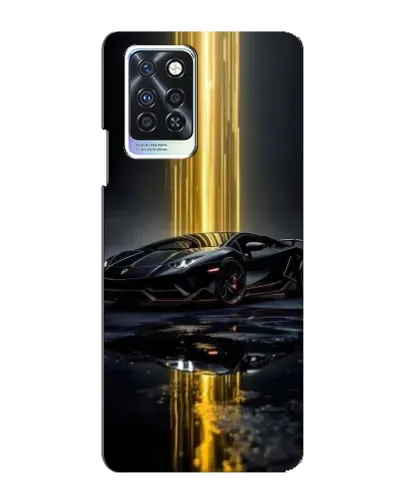 Чехол для Infinix Note 10 Pro с картинкой «Ночной Lamborghini драйв» Чехол для Infinix Note 10 Pro с картинкой «Ночной Lamborghini драйв»