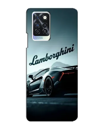 Чехол для Infinix Note 10 Pro с картинкой «Классическая надпись Lamborghini» Чехол для Infinix Note 10 Pro с картинкой «Классическая надпись Lamborghini»