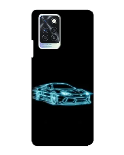 Чехол для Infinix Note 10 Pro с картинкой «Неоновый контур Lamborghini» Чехол для Infinix Note 10 Pro с картинкой «Неоновый контур Lamborghini»