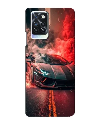 Чехол для Infinix Note 10 Pro с картинкой «Lamborghini красный дым» Чехол для Infinix Note 10 Pro с картинкой «Lamborghini красный дым»