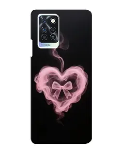 Чохол для Infinix Note 10 Pro з картинкою «Димчасте серце»